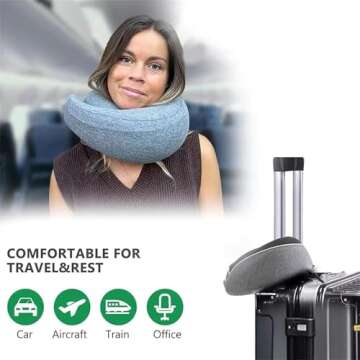 YOECO Travel Neck Pillow 2024 – Comfort for Travelers