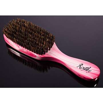 Royalty By Brush King Wave Brush #707- Medium Brush - From The Maker Of Torino Pro 360 Wave Brushes