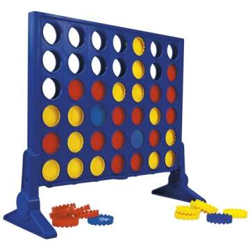 Hasbro Gaming Connect 4 Strategy Board Game for Kids | 2 Players for Boys & Girls | Ages 6+ (Amazon Exclusive)