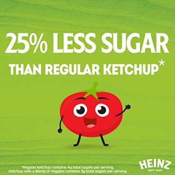 Heinz Tomato Ketchup with a Blend of Veggies, 19.5 oz