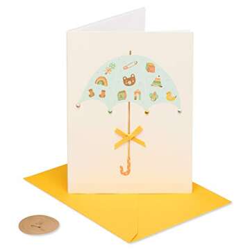 Papyrus Baby Shower Card Love and Happiness