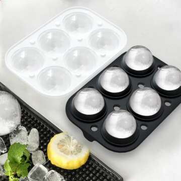 ROTTAY Ice Cube Tray Set of 2 for Perfect Drinks