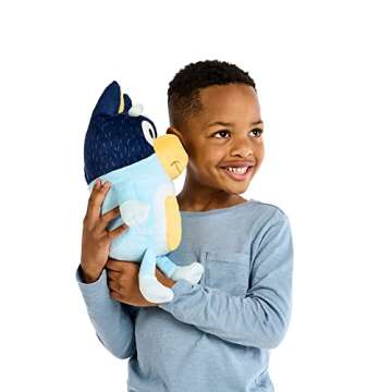 Bluey Talking Bandit (Dad) 14" Plush Toy with 9 Phrases & Theme Song