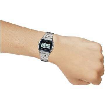 Casio A158WA Unisex Digital Vintage Watch