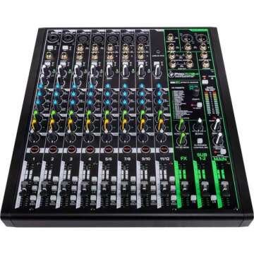 Mackie ProFX12v3 12-channel Mixer with USB and Effects