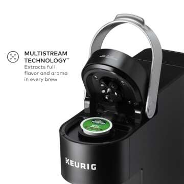 Keurig K-Slim Single Serve Coffee Maker: Compact & Efficient