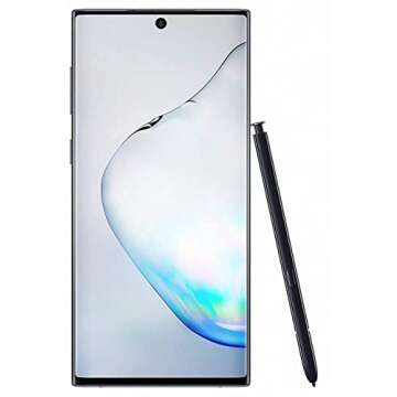 Samsung Galaxy Note 10, 256GB, Aura Black - Fully Unlocked (Renewed)