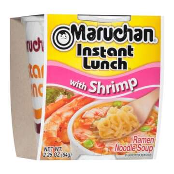 Maruchan Instant Lunch Shrimp Ramen Soup 12 Count