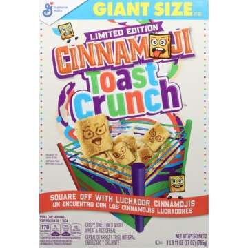 Original Cinnamon Toast Crunch Breakfast Cereal, 27 OZ Giant Size Box (Pack of 2)