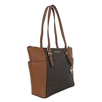 Michael Kors Charlotte Signature Large Tote Bag