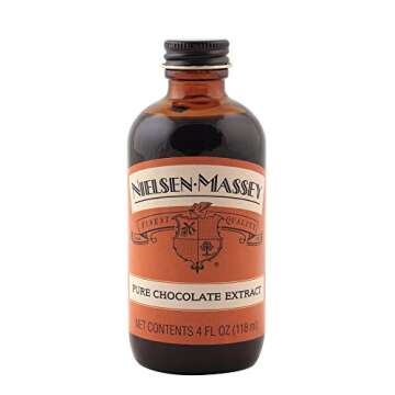 Nielsen-Massey Pure Chocolate Extract for Baking and Cooking, 4 Ounce Bottle