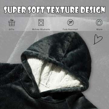 Krifey Oversized Wearable Blanket Hoodie Gift