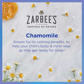 Zarbee's Gentle Bedtime Gummies for Kids - Melatonin-Free Blend of Natural Honey, Raspberry Lemon, and Chamomile Helps Children Unwind and Relax to Prepare for Sleep, 30ct