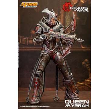 Storm Collectibles Gears of War: Queen Myrrah 1:12 Scale Action Figure