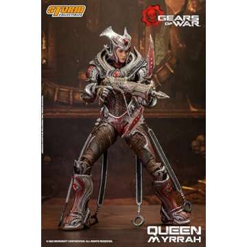 Storm Collectibles Gears of War: Queen Myrrah 1:12 Scale Action Figure