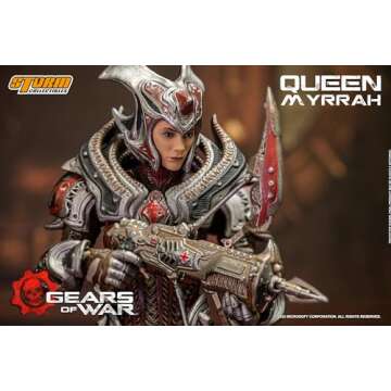 Storm Collectibles Gears of War: Queen Myrrah 1:12 Scale Action Figure