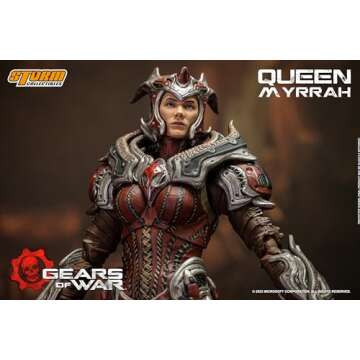 Storm Collectibles Gears of War: Queen Myrrah 1:12 Scale Action Figure