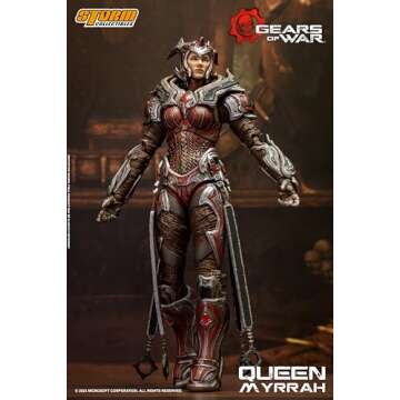 Storm Collectibles Gears of War: Queen Myrrah 1:12 Scale Action Figure