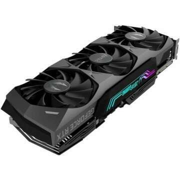 ZOTAC Gaming GeForce RTX™ 3090 Trinity OC 24GB GDDR6X 384-bit 19.5 Gbps PCIE 4.0 Gaming Graphics Card, IceStorm 2.0 Advanced Cooling, Spectra 2.0 RGB Lighting, ZT-A30900J-10P