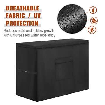 Waterproof Chest Freezer Cover - Hengme 7.0 Cu Ft