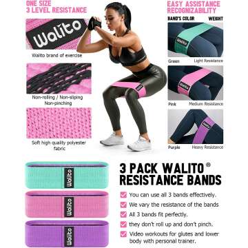 Fabric Exercise Loop Bands for Effective Workouts