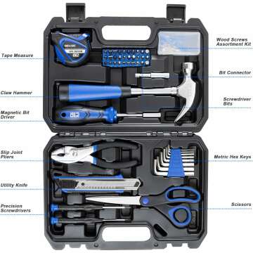 Prostormer 93-Piece Tool Kit for Homeowners and Students