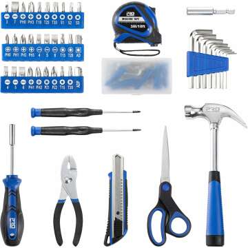 Prostormer 93-Piece Tool Kit for Homeowners and Students