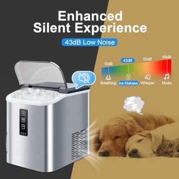 High-Quality Soft Nugget Ice Maker for Home & Office