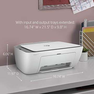 HP DeskJet 2755 Wireless All-in-One Printer Renewed