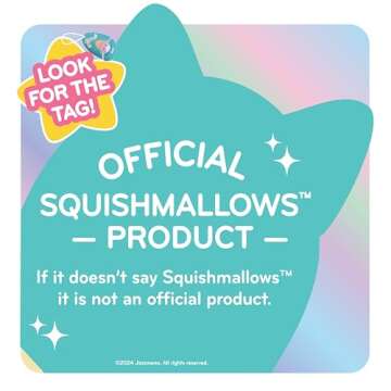 Squishmallows Original 10-Inch Stokely The Jewish Bear - Official Jazwares Plush - Collectible Soft & Squishy Bear Stuffed Animal Toy - Add to Your Squad - Gift for Kids, Girls & Boys