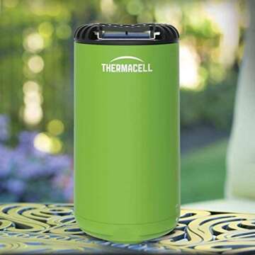 Thermacell Patio Shield Mosquito Repeller; Highly Effective Mosquito Repellent for Patio; No Candles or Flames, DEET-Free, Scent-Free, Bug Spray Alternative; Includes 12-Hour Refill