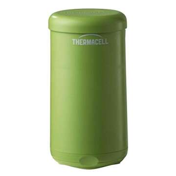 Thermacell Patio Shield Mosquito Repeller; Highly Effective Mosquito Repellent for Patio; No Candles or Flames, DEET-Free, Scent-Free, Bug Spray Alternative; Includes 12-Hour Refill