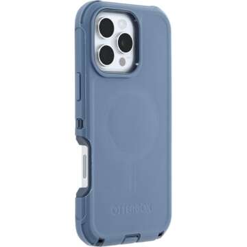 OtterBox iPhone 16 Pro Max Defender Series Case - Baby Blue Jeans