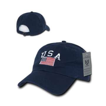 Rapid Dominance Mens Not Specified Baseball Caps, Navy