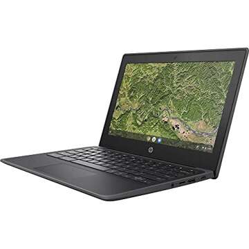 HP Chromebook 11A G8 Education Edition AMD A4-9120C 4GB DDR4-1866 SDRAM, 32GB eMMC 11.6-inch WLED HD Webcam Chrome OS (Renewed)