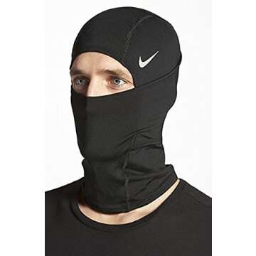 Nike PRO Hyperwarm Hydropull Hood Balaclava Black