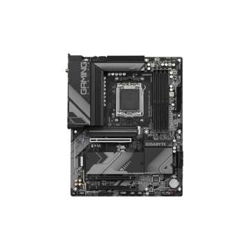 GIGABYTE B650 Gaming X AX V2 (rev. 1.0) AM5 LGA 1718 AMD B650 ATX DDR5, Triple M.2, PCIe 5.0, USB 3.2 Gen2x2 Type-C, AMD Wi-Fi 6E, Realtek 2.5GbE LAN (Renewed)