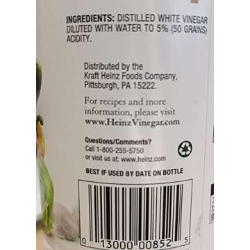 HEINZ Distilled White Vinegar 16 oz