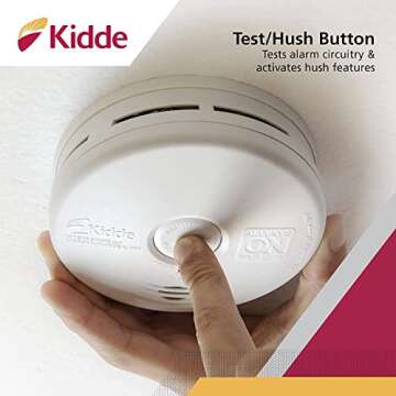 Kidde Smoke & Carbon Monoxide Detector 10-Year Battery