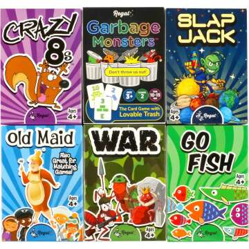 Regal Games Card Games for Kids - Fun and Educational Family Activities