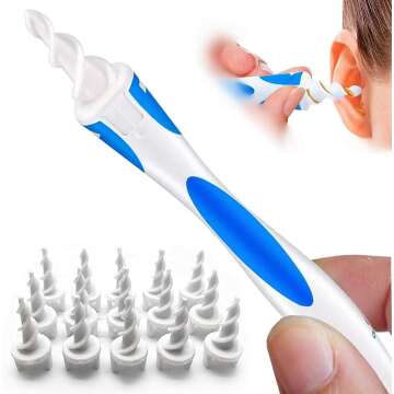 Ear Wax Remover Tool with 16 Reusable Tips