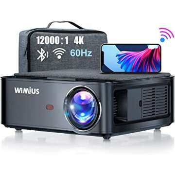 WiMiUS 5G WiFi Projector