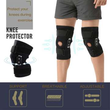 Decompression Knee Brace for Pain Relief & Stability