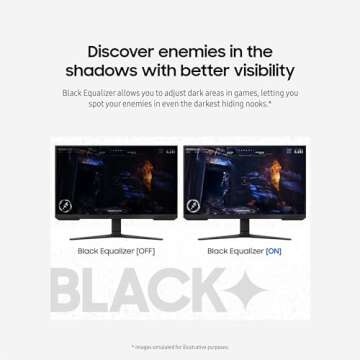 SAMSUNG Odyssey G3 24-Inch FHD Gaming Monitor