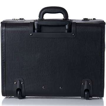 Rolling 17" Lawyer Briefcase by Alpine Swiss