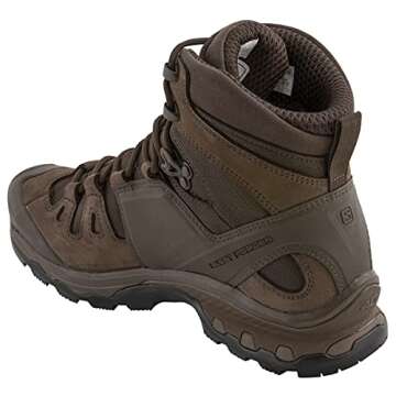 Salomon Unisex Quest 4D GTX Forces 2 EN Boots, Slate Black/Slate Black/Slate Black, 11.5