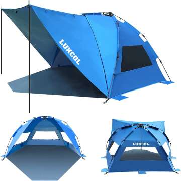 Shelter LUXCOL Portable No Installation Removable