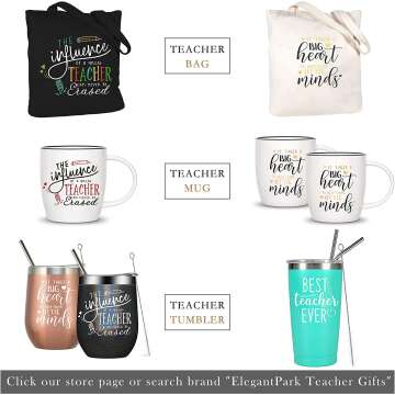 Funny Teacher Christmas Gifts Canvas Bag for Teachers