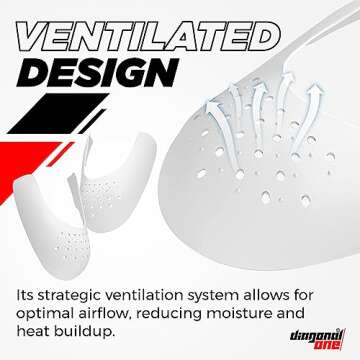 DIAGONAL ONE 6 Pairs Crease Protectors for Air Force 1, Jordan 1, Dunk Low - Anti Crease Guard & Shoe Protector (Women's)