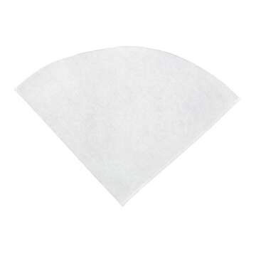 Royal Premium 10" Econoline Non Woven Filter Cones, Package of 50, White